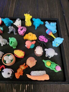 LOT OF IWAKO ERASERS